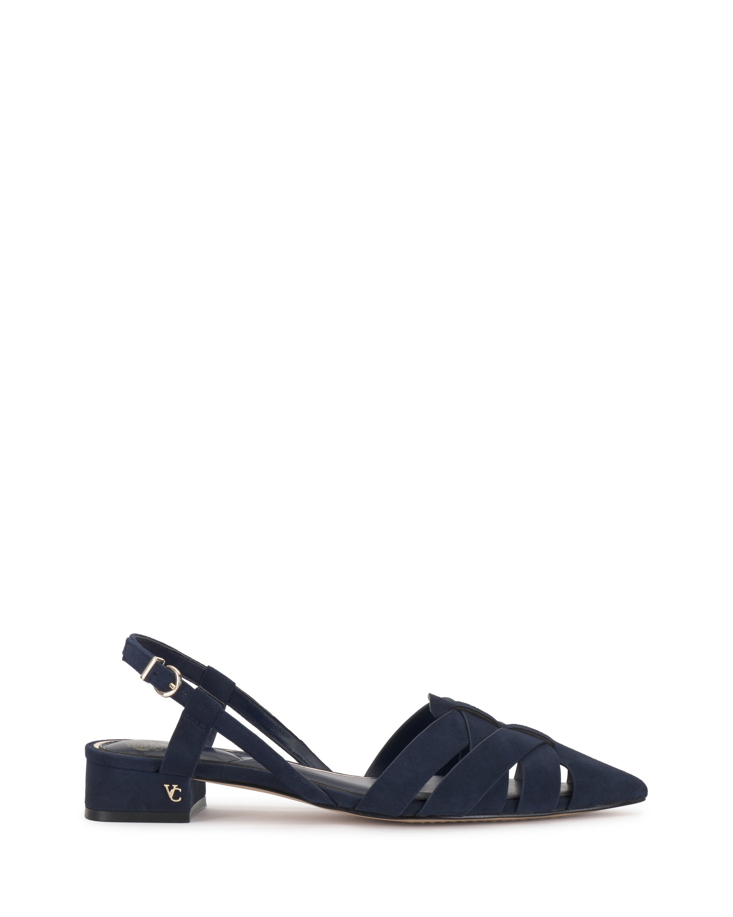 Vince Camuto Vinesha Sandal Deep Navy Suede