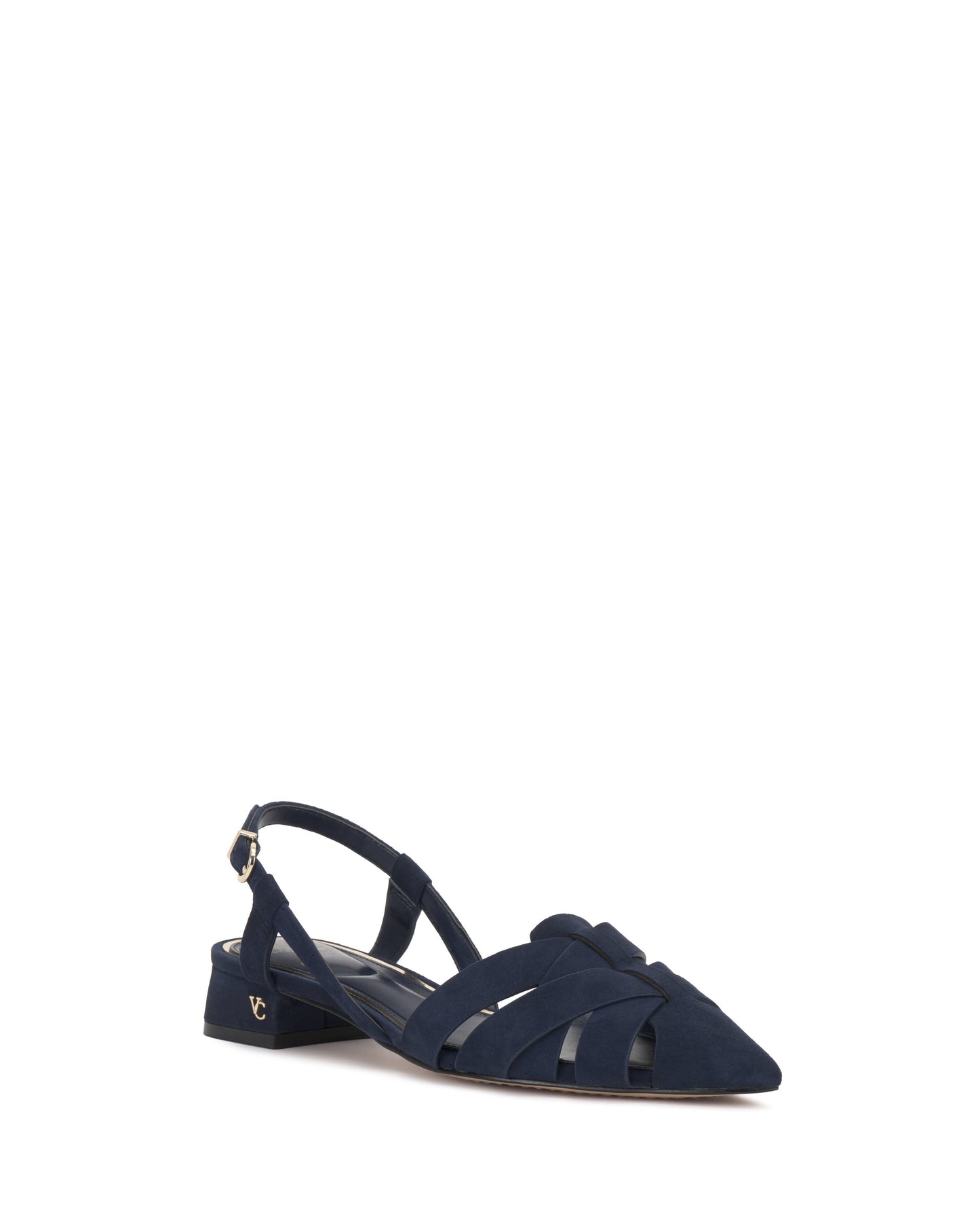 Vince Camuto Vinesha Sandal Deep Navy Suede
