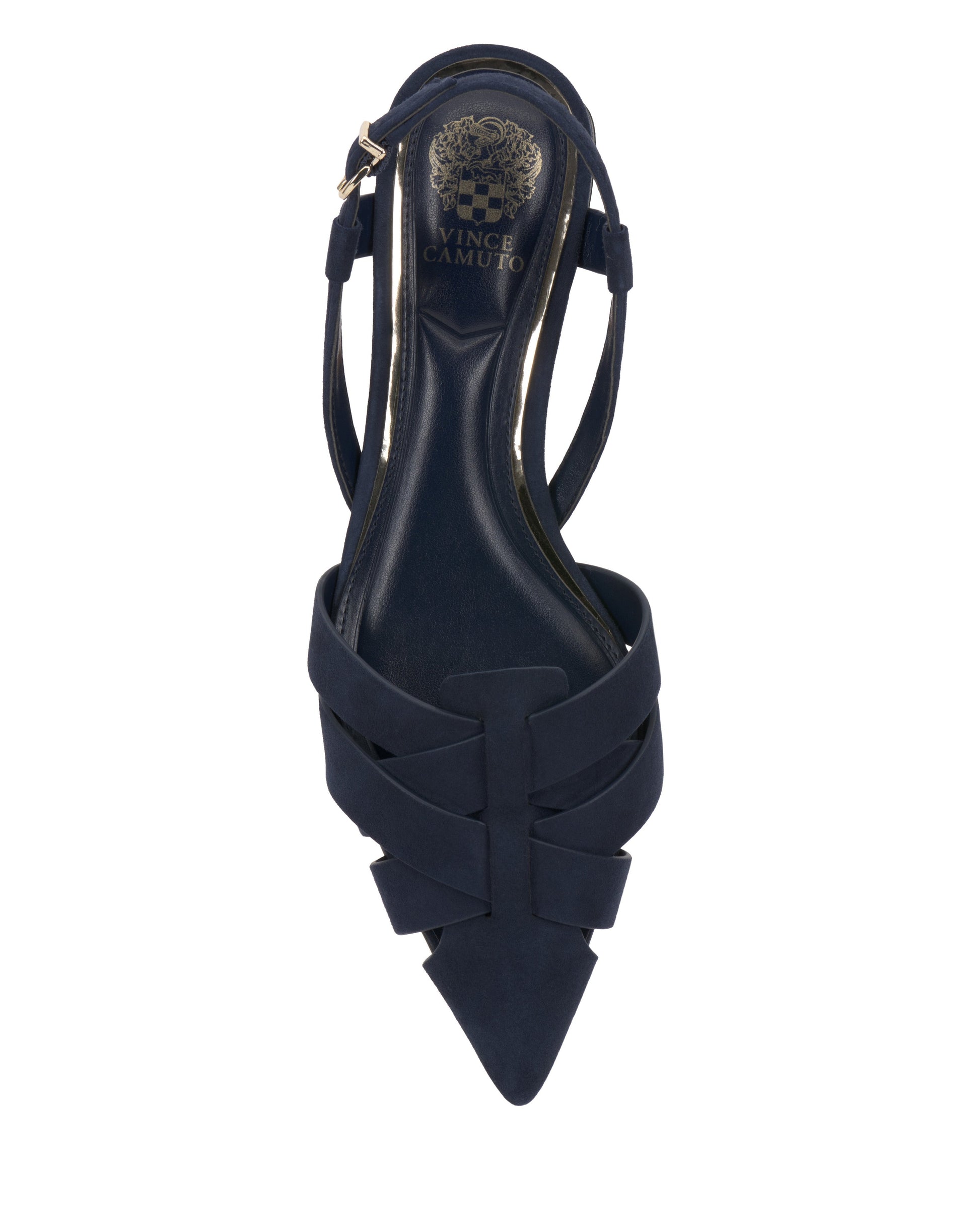 Vince Camuto Vinesha Sandal Deep Navy Suede