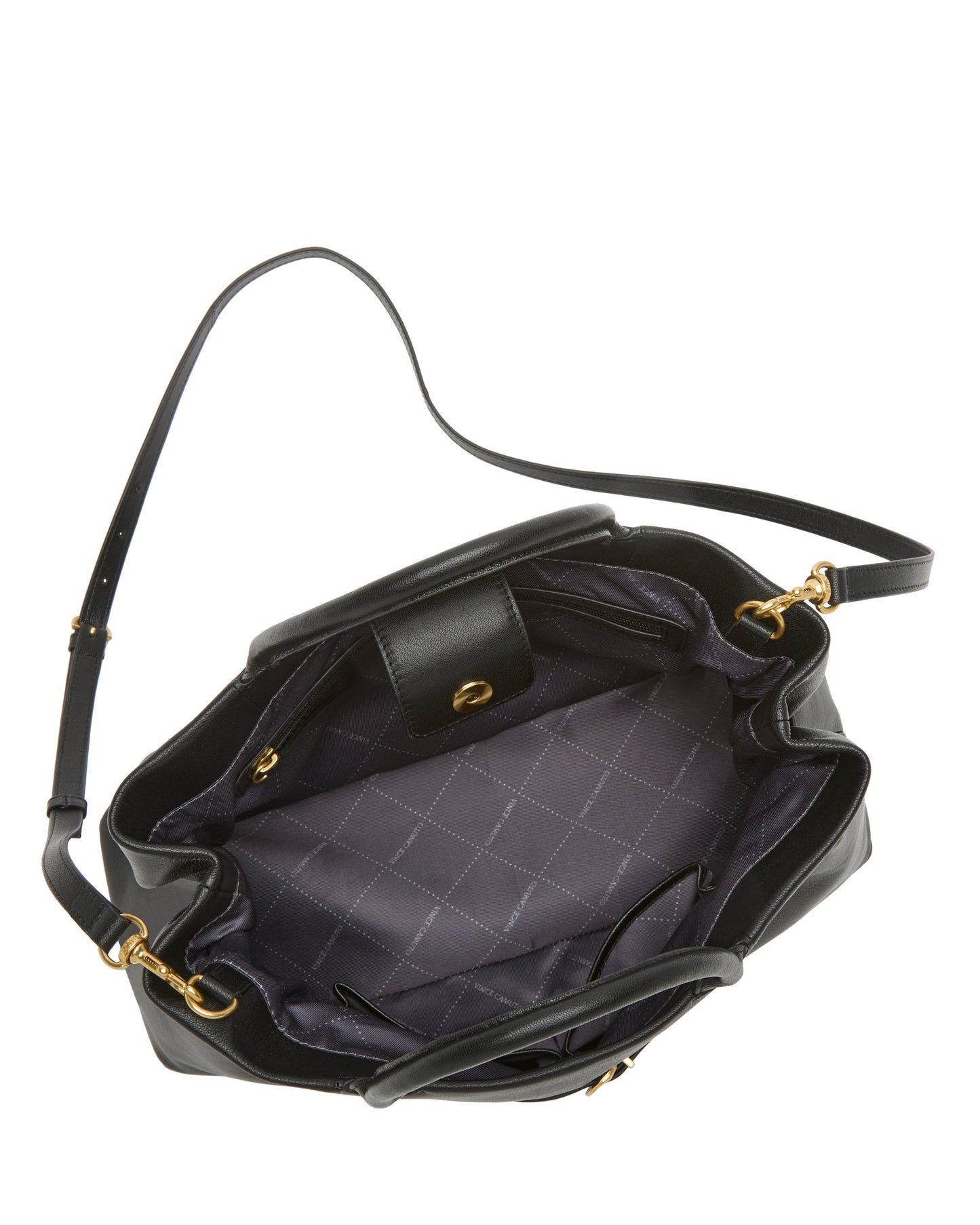 Vince Camuto Rilah Satchel Bag Black