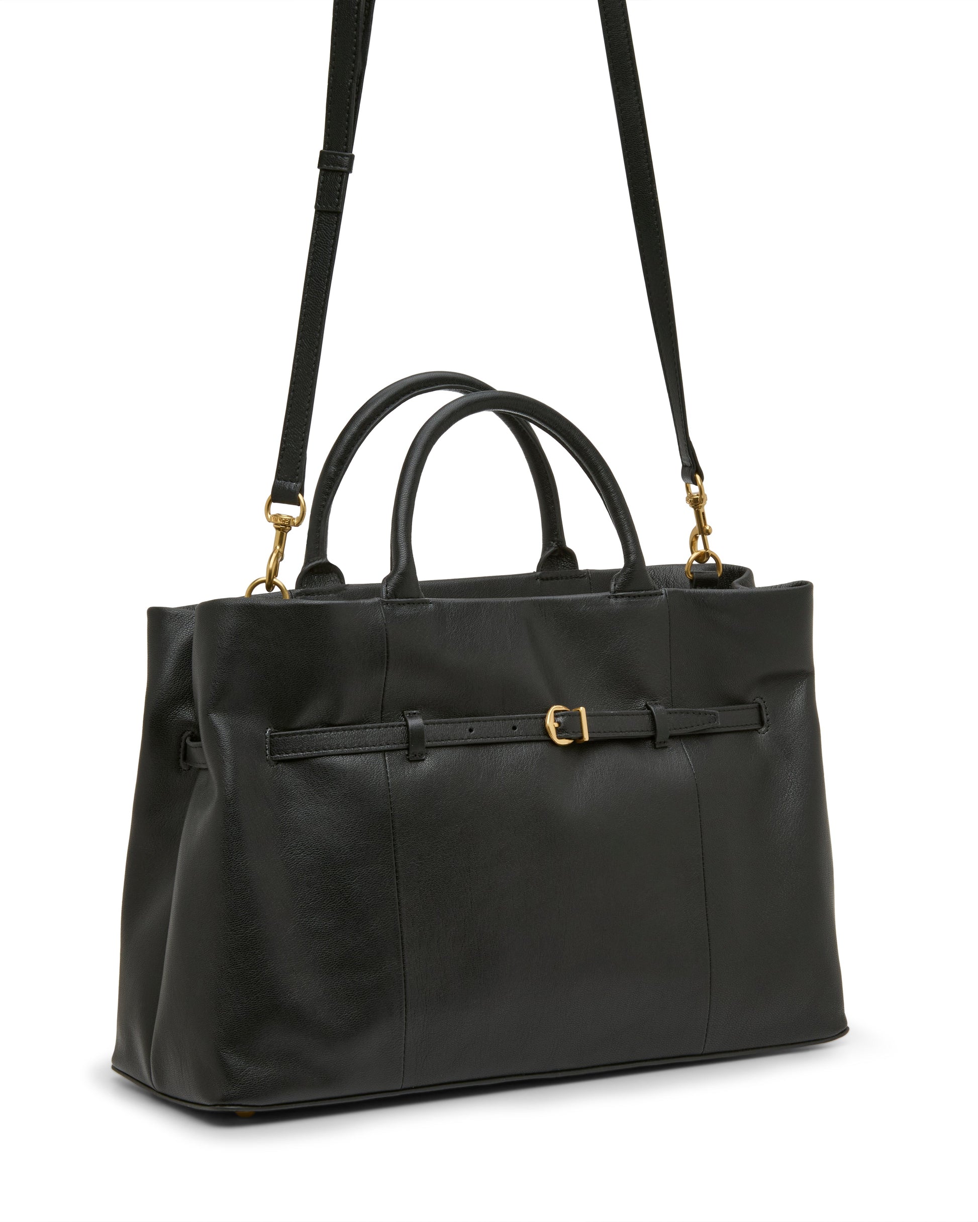 Vince Camuto Rilah Satchel Bag Black