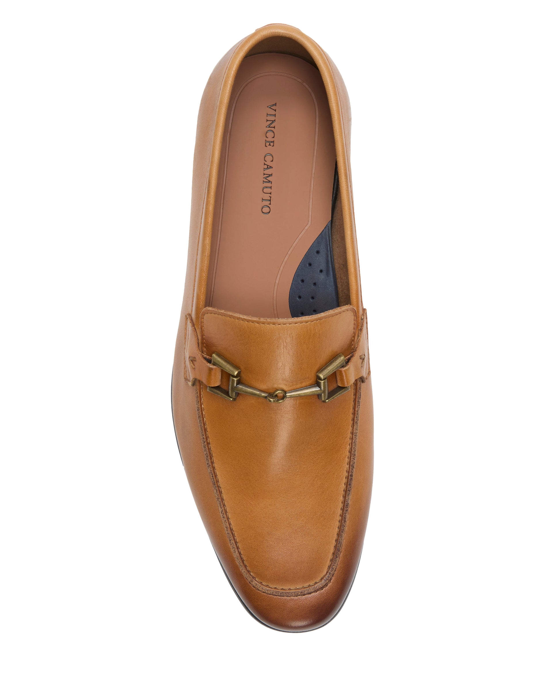 Vince Camuto Men's Sevvano Dress Loafer Caramel Leather