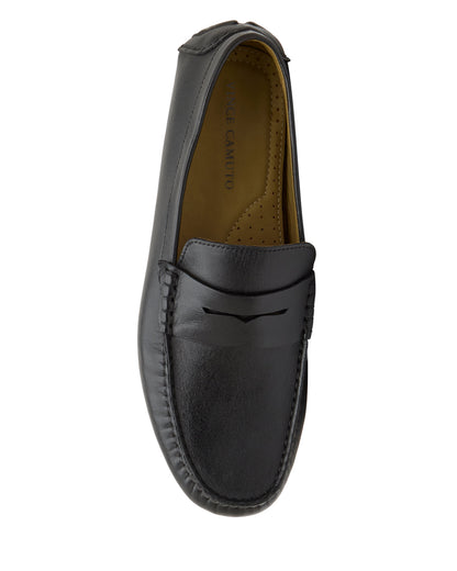 Vince Camuto Men's Vitzroy Slip-On Black Leather