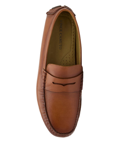 Vince Camuto Men's Vitzroy Slip-On Cognac Leather