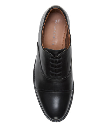 Vince Camuto Men's Urii Dress Oxford Black Leather