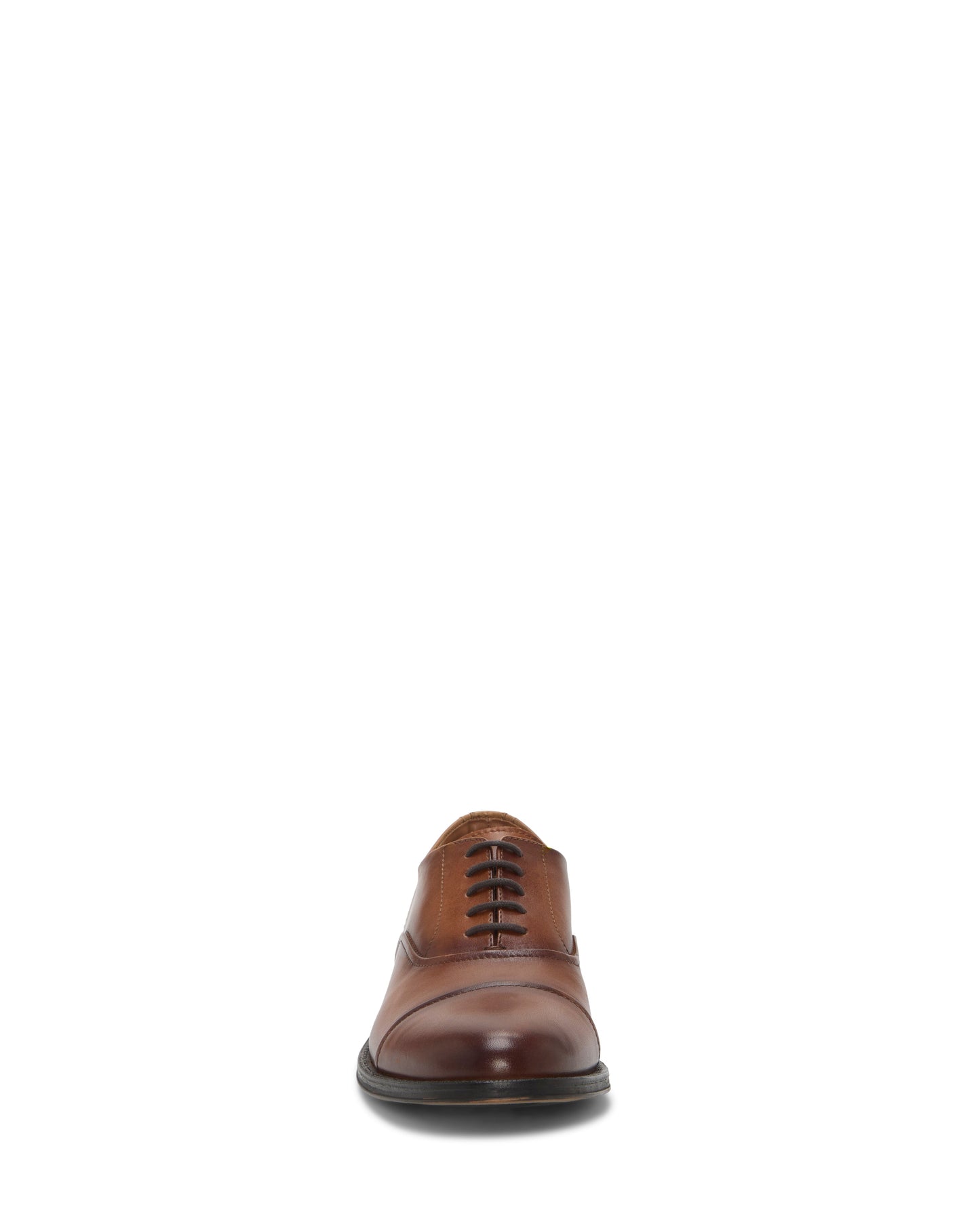 Vince Camuto Men's Urii Dress Oxford Saddle Brown Leather