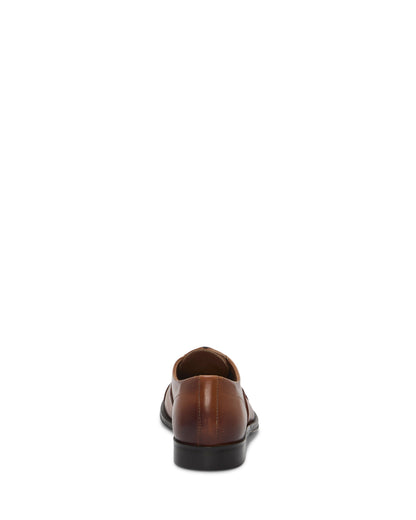 Vince Camuto Men's Urii Dress Oxford Saddle Brown Leather
