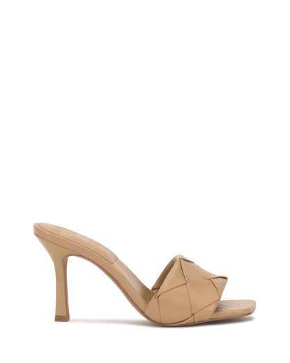 Vince Camuto Brelanie Woven Mule Dulce De Leche Leather