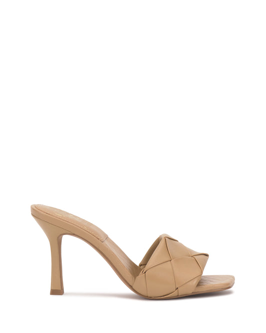 Vince Camuto Brelanie Woven Mule Dulce De Leche Leather