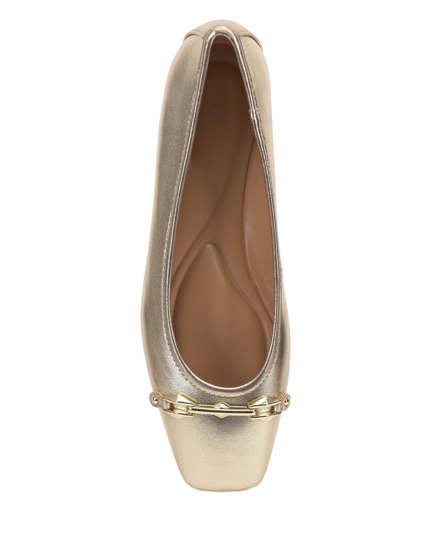Vince Camuto Virna Link Ballet Flat Egyptian Gold