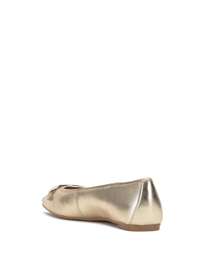 Vince Camuto Virna Link Ballet Flat Egyptian Gold