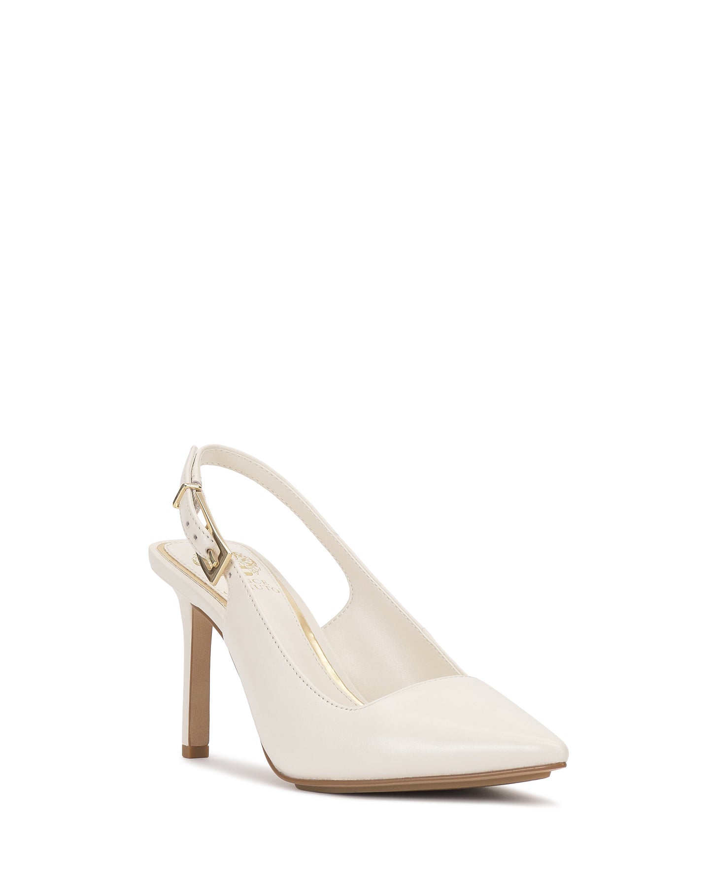 Vince Camuto Brendie Pump Coconut Cream Leather