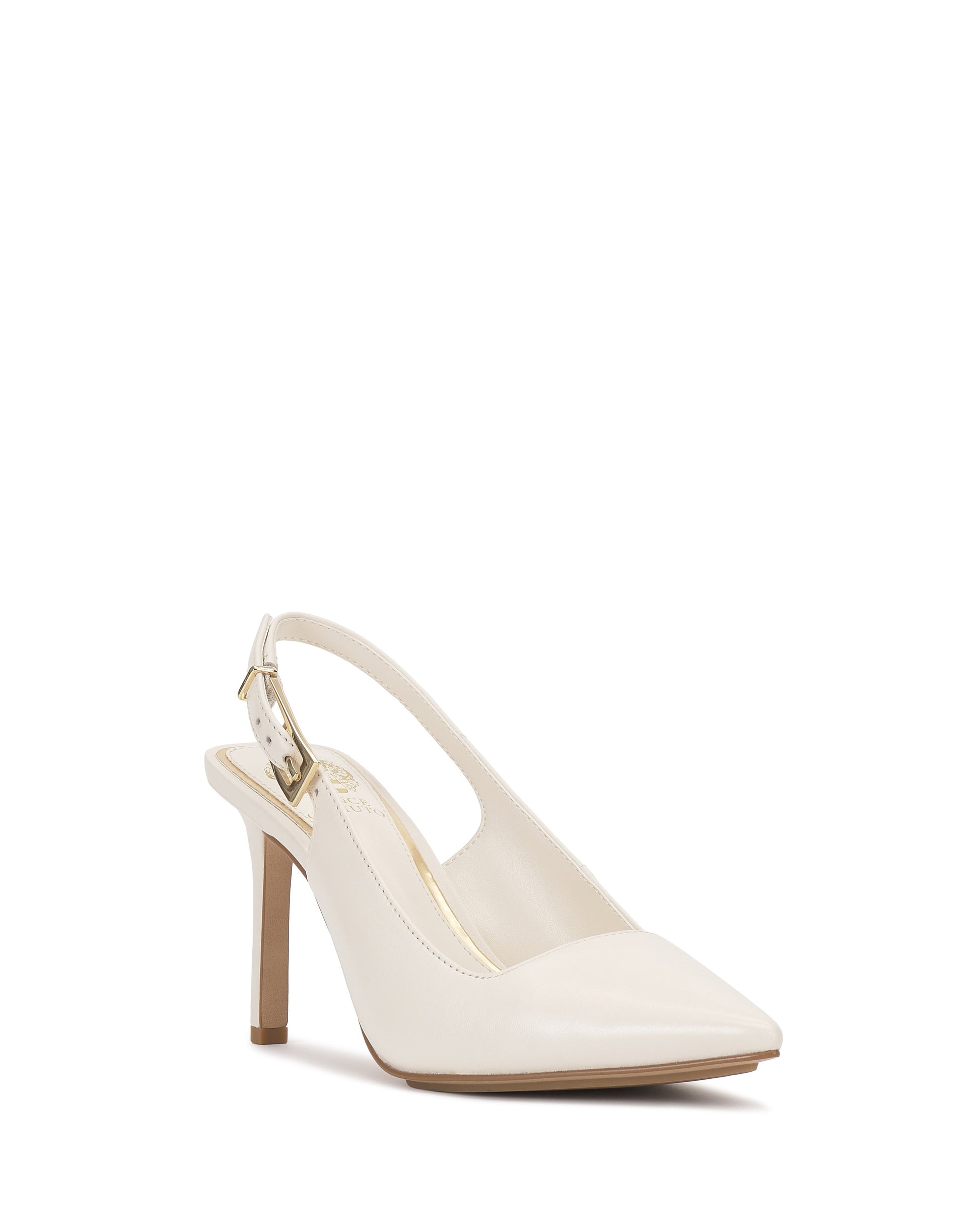Vince Camuto Brendie Pump Coconut Cream Leather