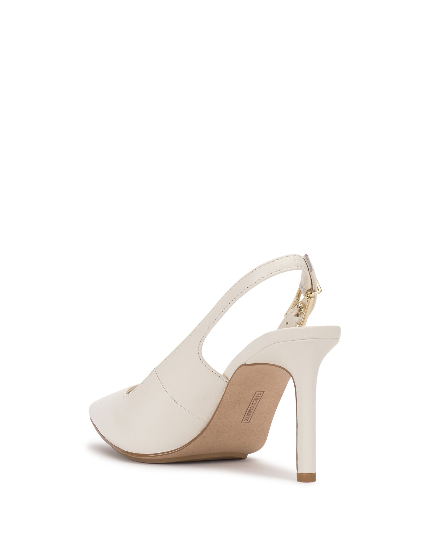 Vince Camuto Brendie Pump Coconut Cream Leather