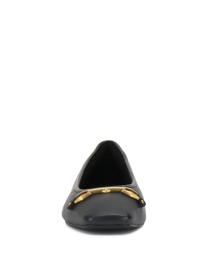 Vince Camuto Virna Link Ballet Flat Black