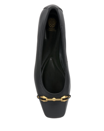 Vince Camuto Virna Link Ballet Flat Black