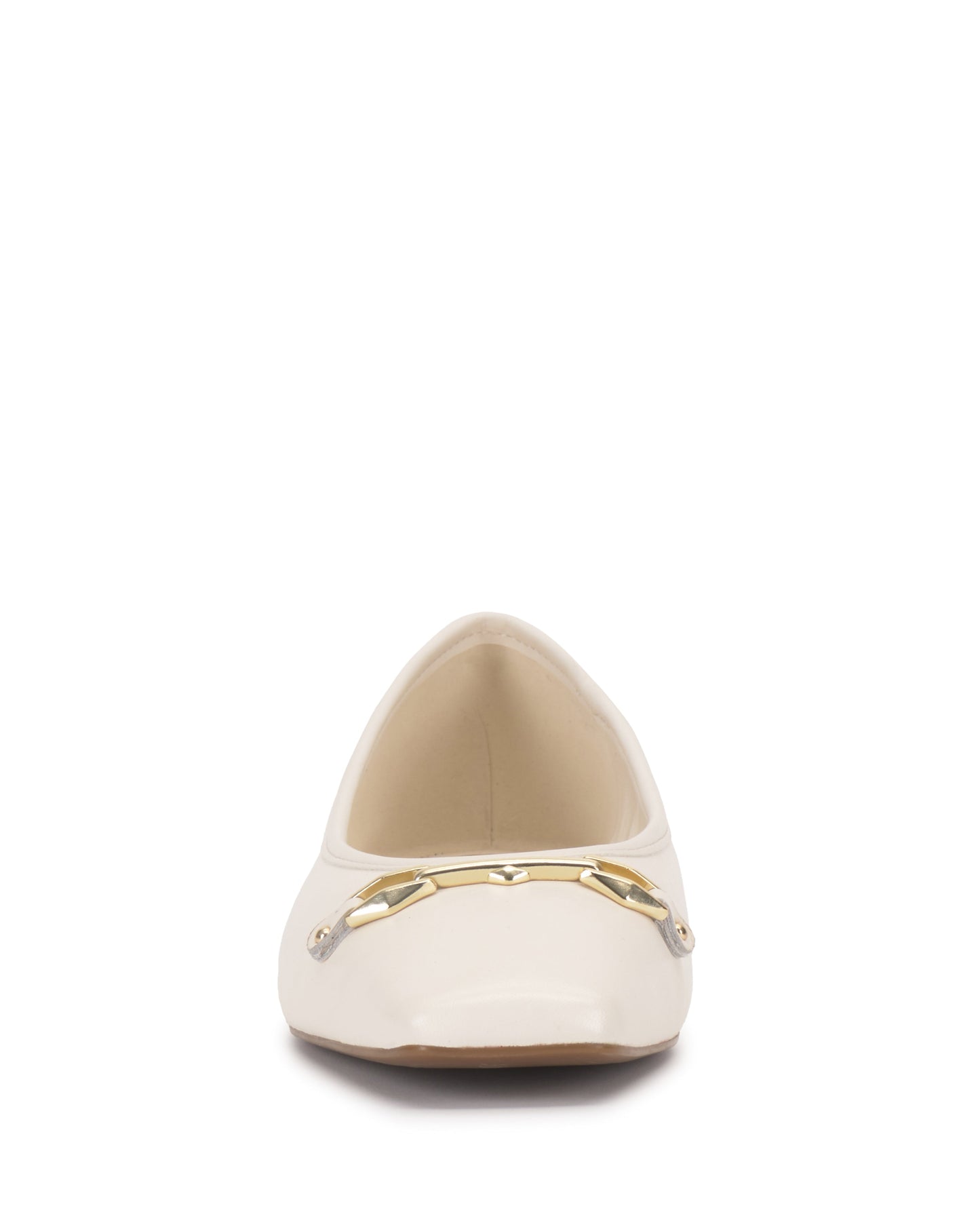 Vince Camuto Virna Link Ballet Flat Coconut Cream Leather