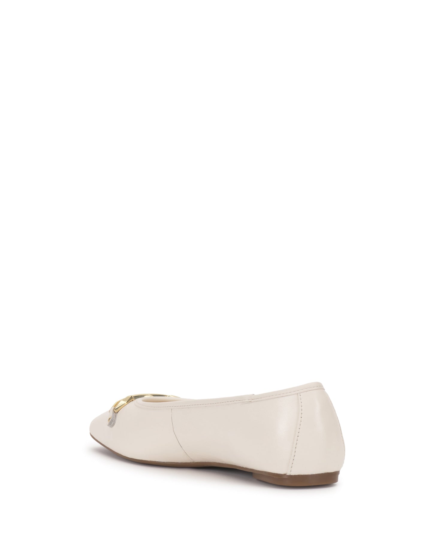 Vince Camuto Virna Link Ballet Flat Coconut Cream Leather