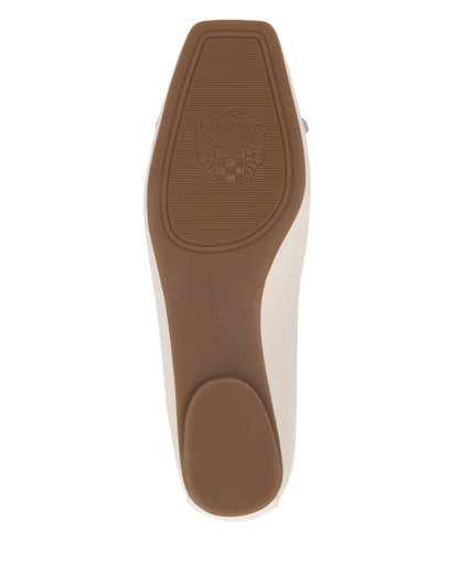 Vince Camuto Virna Link Ballet Flat Coconut Cream Leather