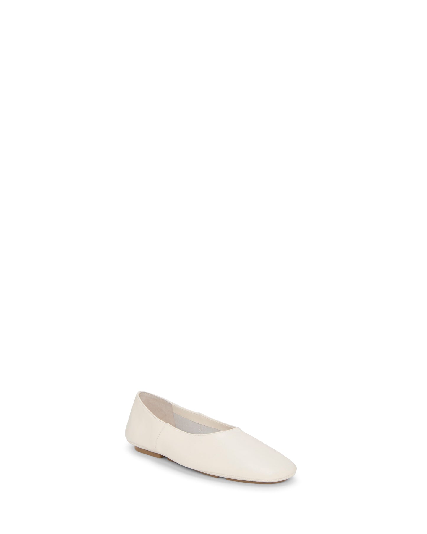 Vince Camuto Catisha Ballet Flat Coconut Cream Leather