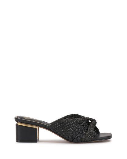 Vince Camuto Atemly Knotted Sandal Black