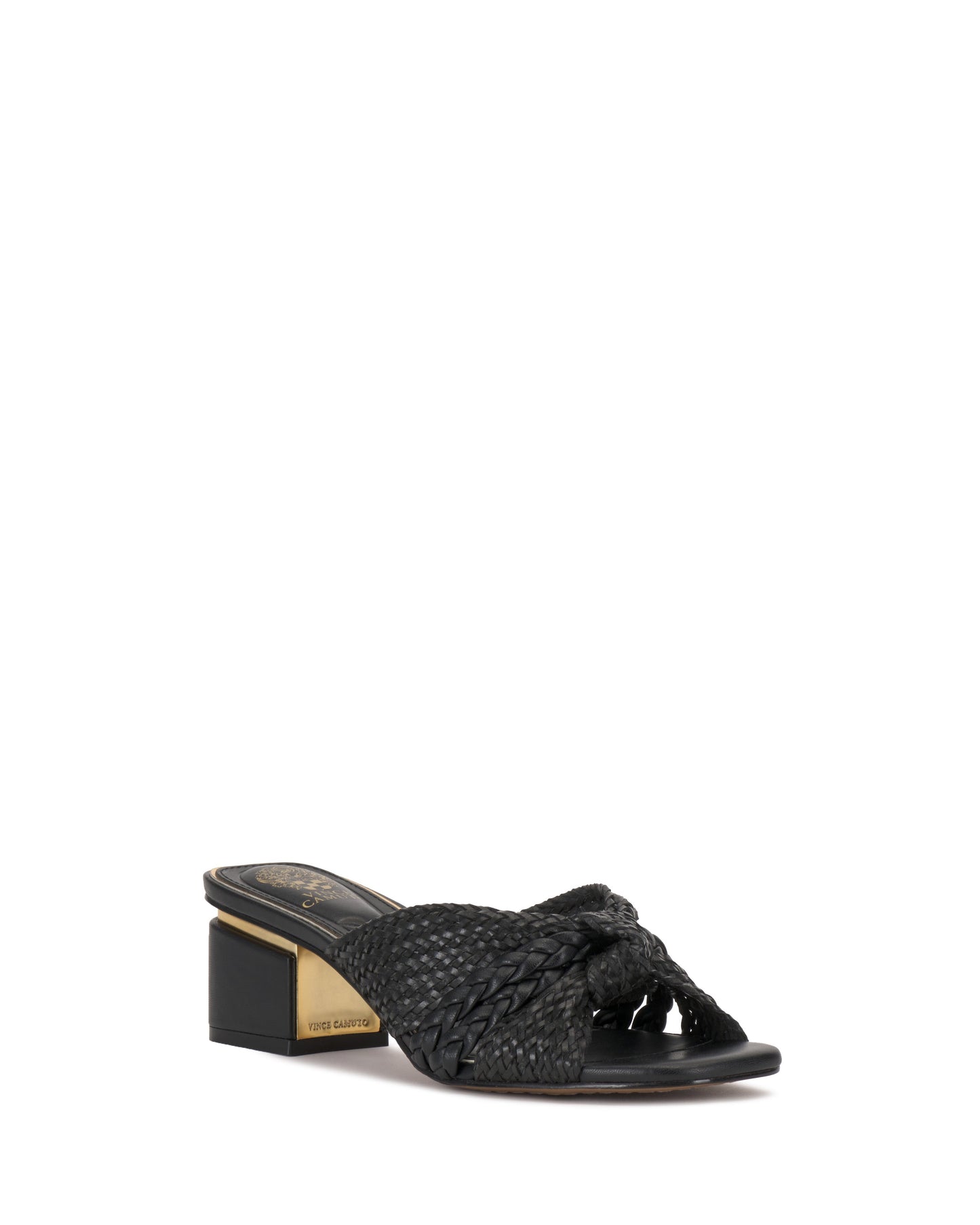 Vince Camuto Atemly Knotted Sandal Black