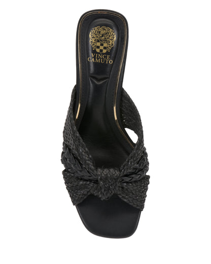 Vince Camuto Atemly Knotted Sandal Black