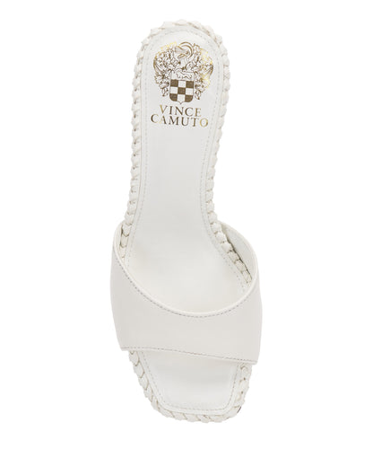 Vince Camuto Emmla Mule Bianco Leather