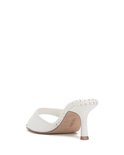 Vince Camuto Emmla Mule Bianco Leather