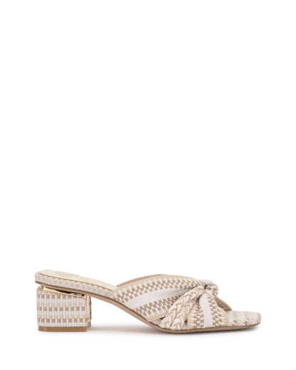 Vince Camuto Atemly Knotted Sandal Ivory Multi