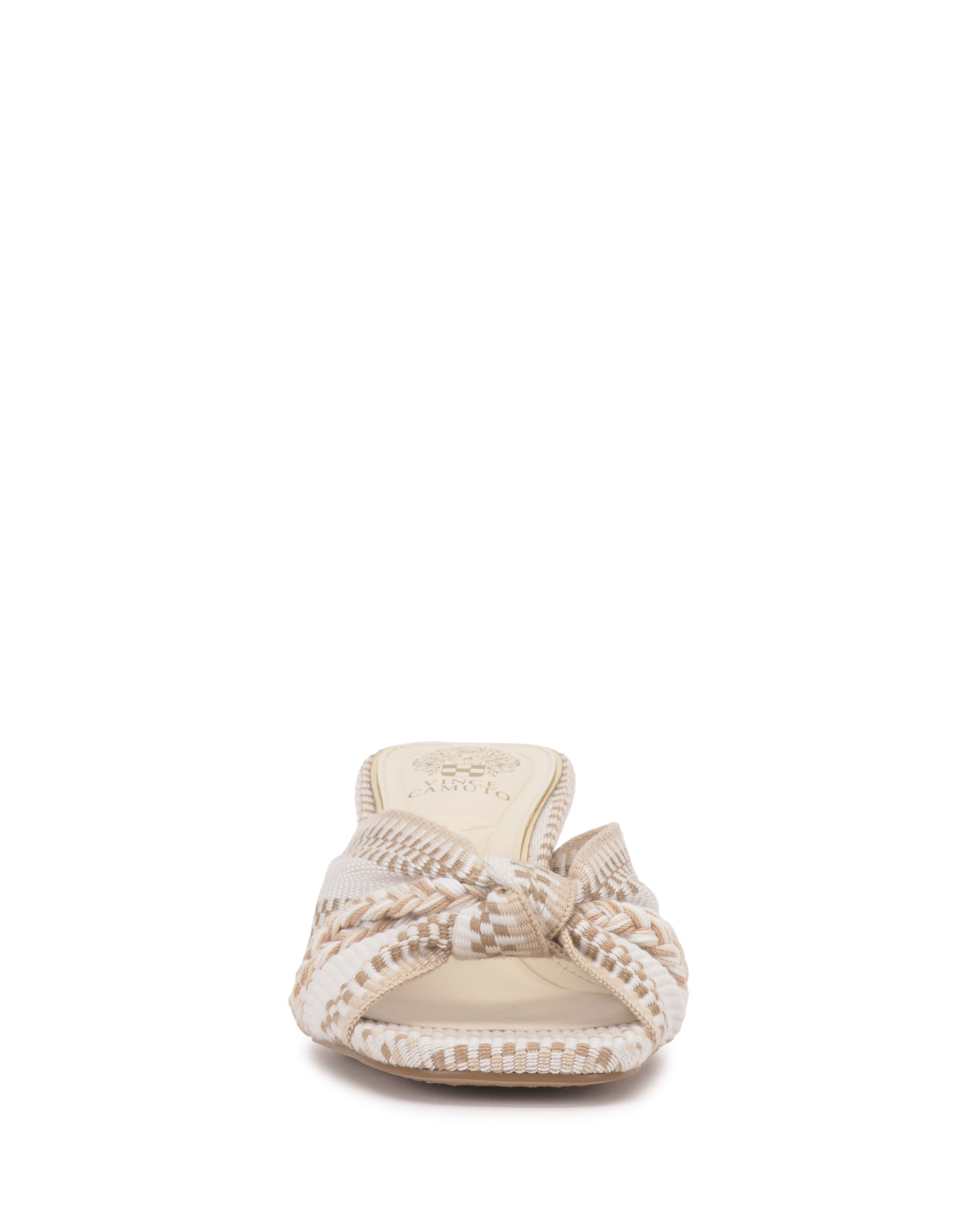 Vince Camuto Atemly Knotted Sandal Ivory Multi