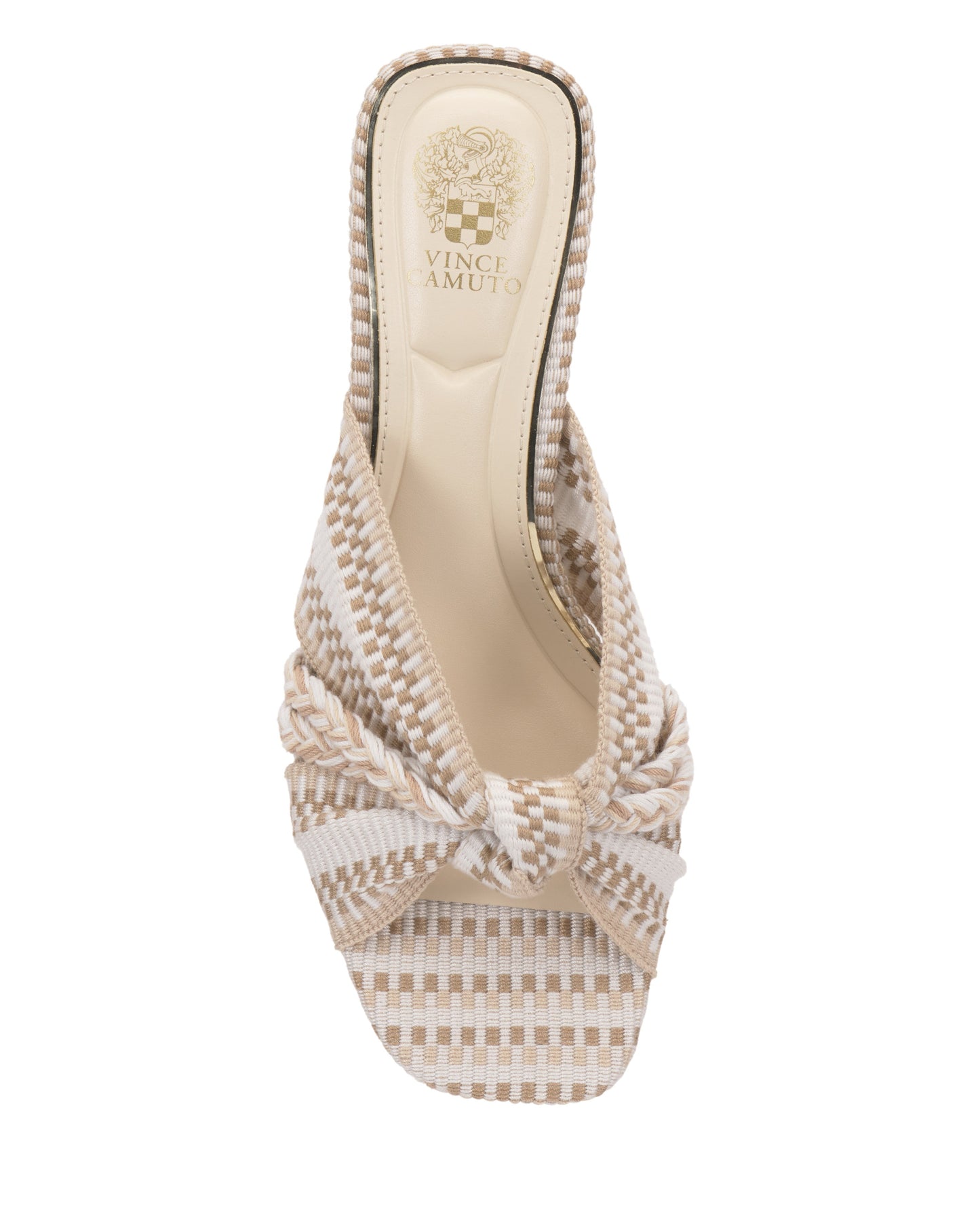 Vince Camuto Atemly Knotted Sandal Ivory Multi