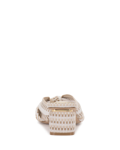 Vince Camuto Atemly Knotted Sandal Ivory Multi