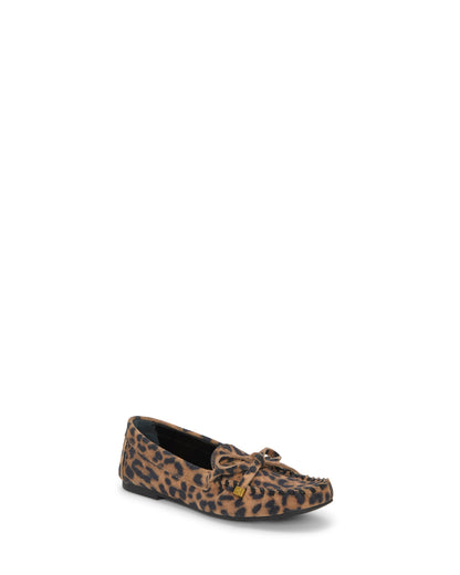 Vince Camuto Katenas Flat Loafer Black\/Natural Leather