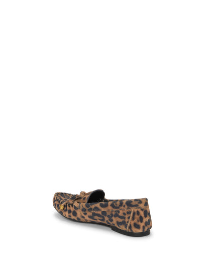 Vince Camuto Katenas Flat Loafer Black\/Natural Leather