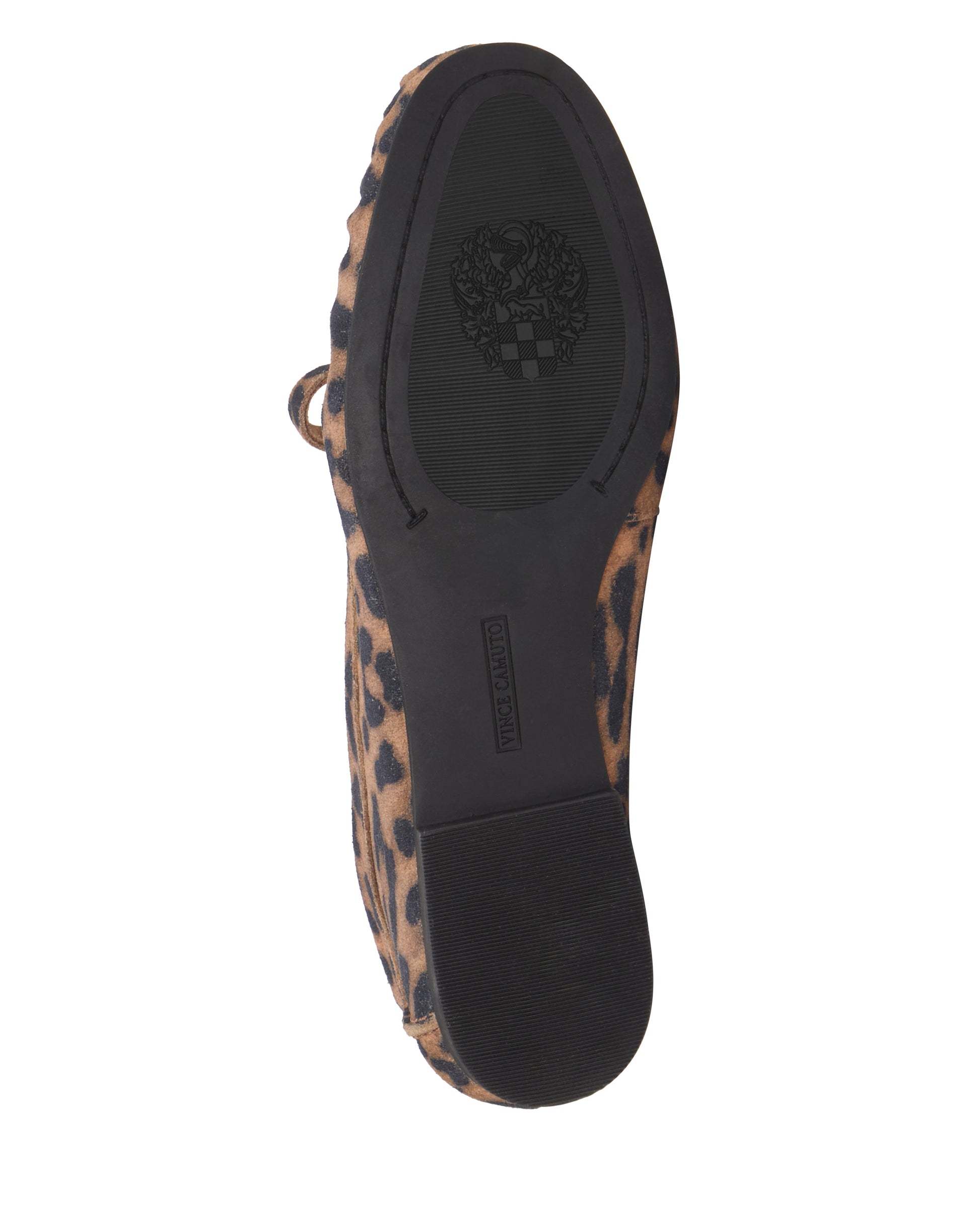 Vince Camuto Katenas Flat Loafer Black\/Natural Leather
