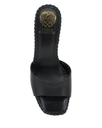 Vince Camuto Emmla Mule Black Leather