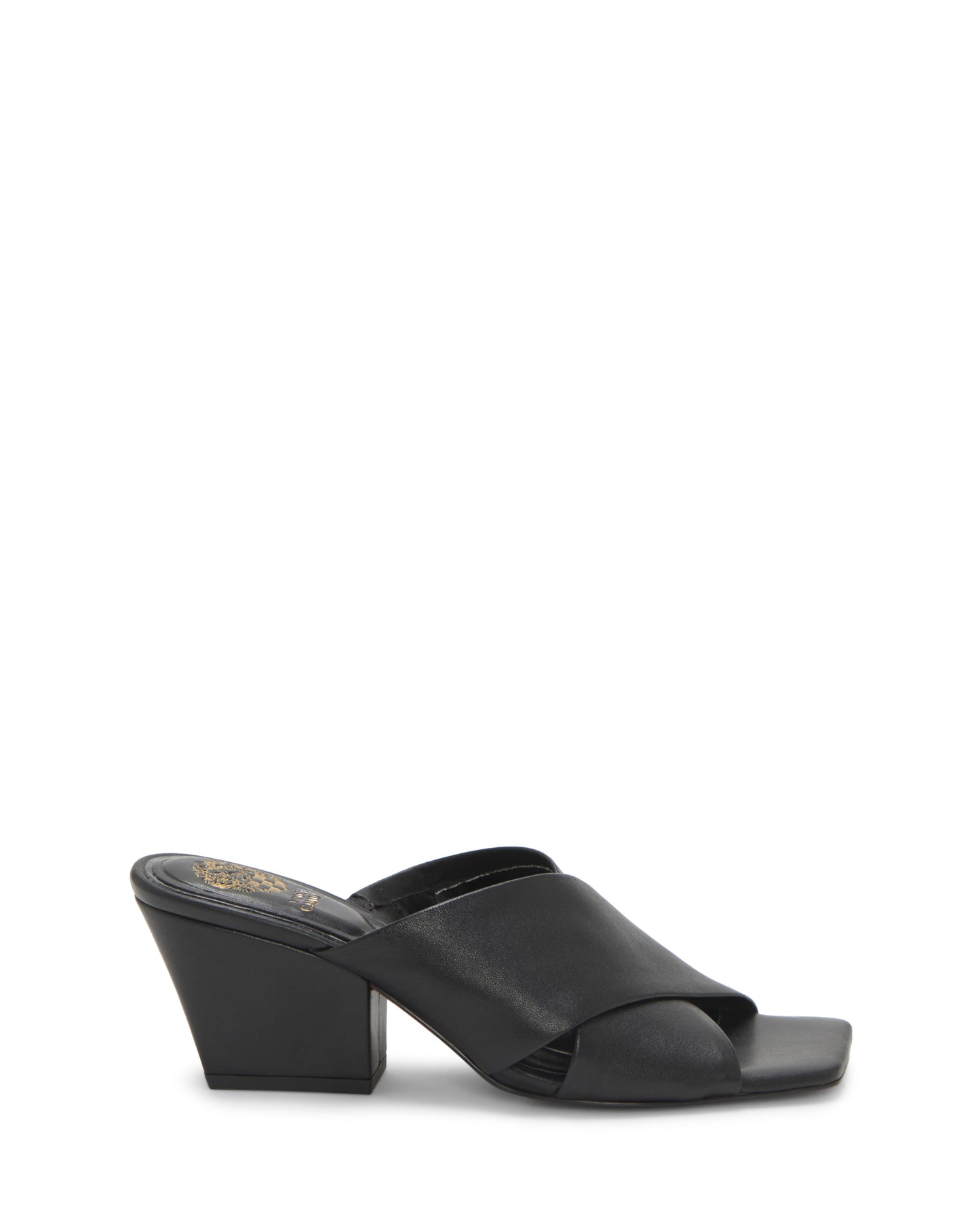Vince Camuto Kespa Mule Black Leather