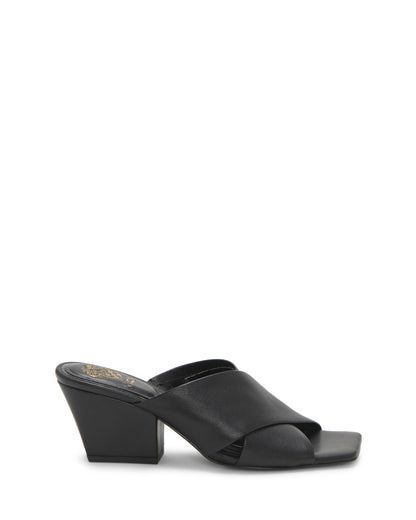 Vince Camuto Kespa Mule Black Leather