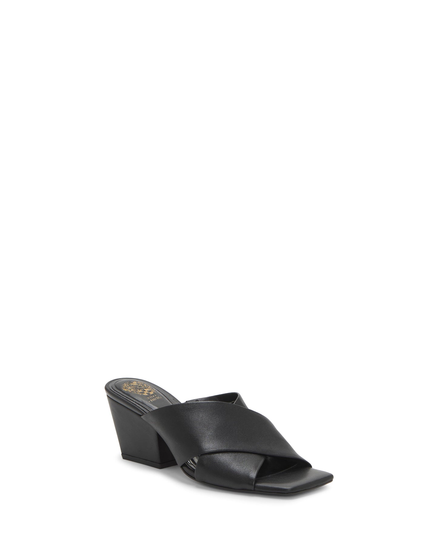 Vince Camuto Kespa Mule Black Leather