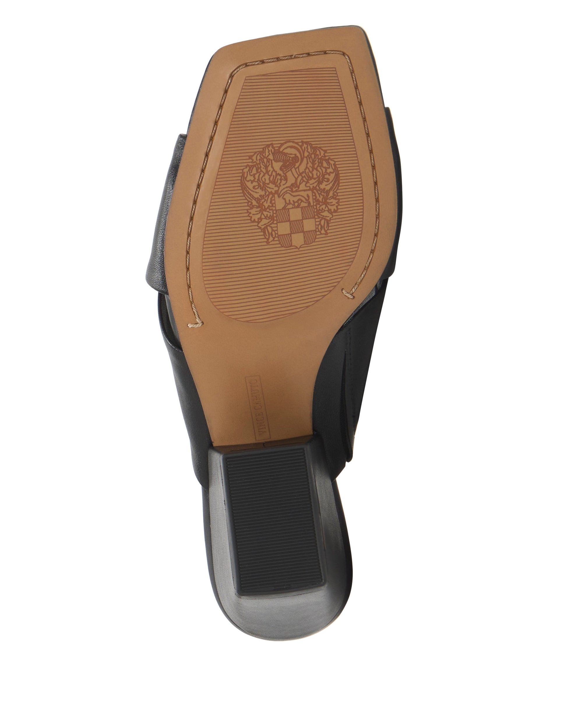 Vince Camuto Kespa Mule Black Leather