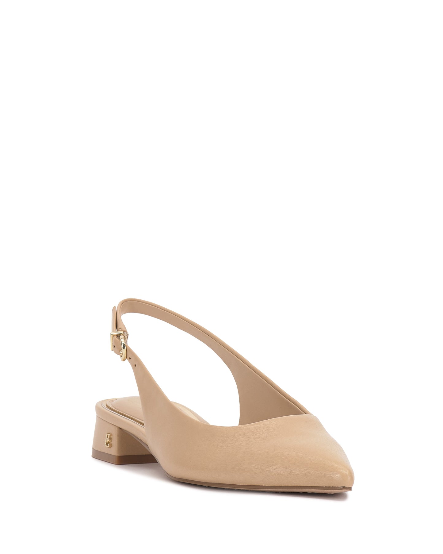 Vince Camuto Valiey Slingback Pump Summer Beige Leather