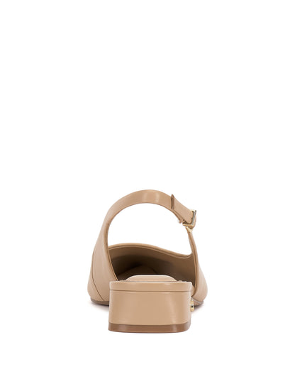 Vince Camuto Valiey Slingback Pump Summer Beige Leather