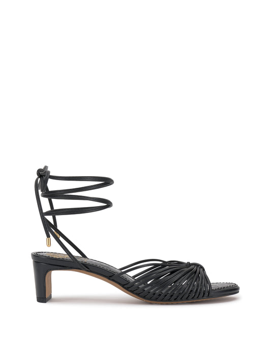 Vince Camuto Lory Kitten Heel Sandal Black