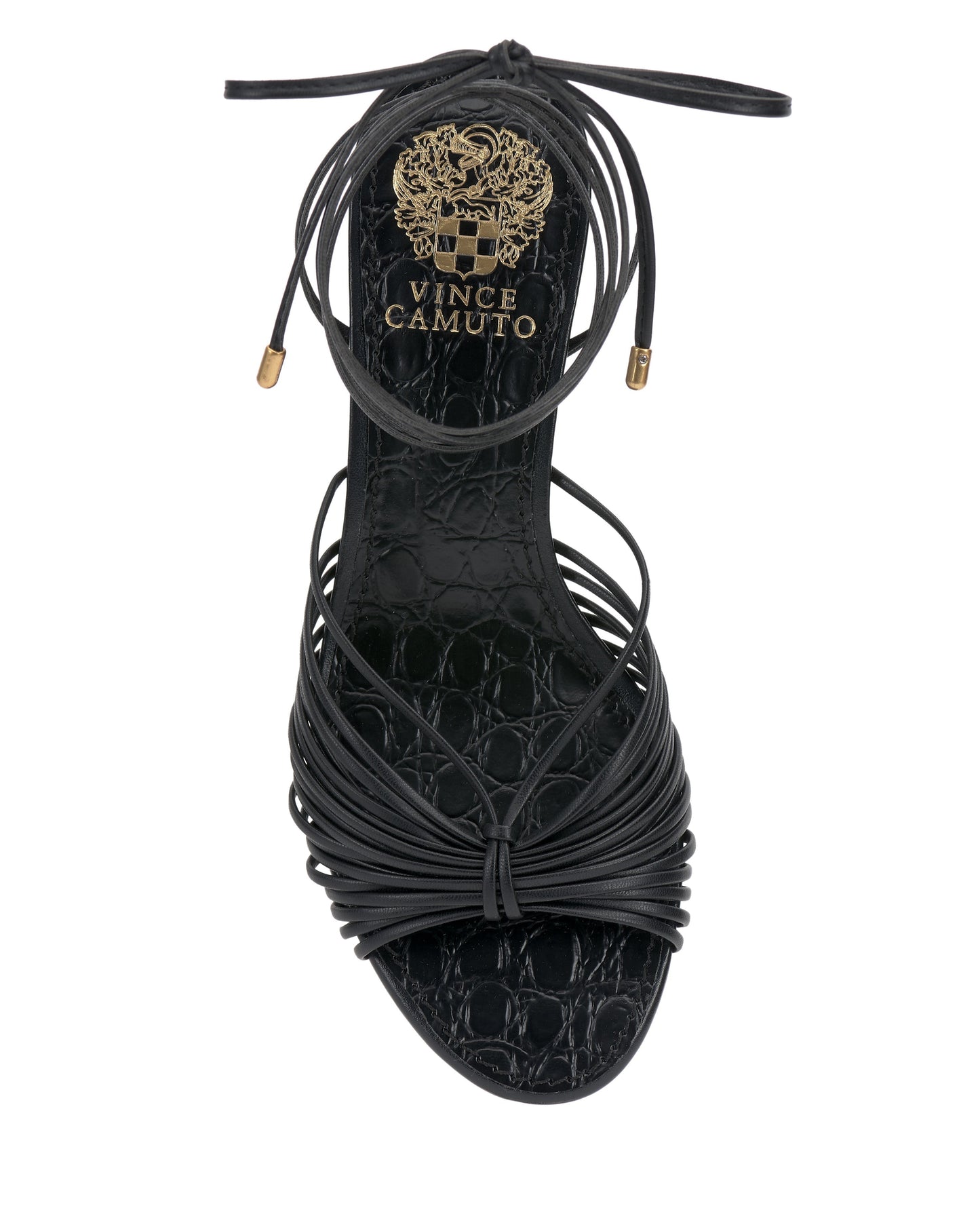 Vince Camuto Lory Kitten Heel Sandal Black