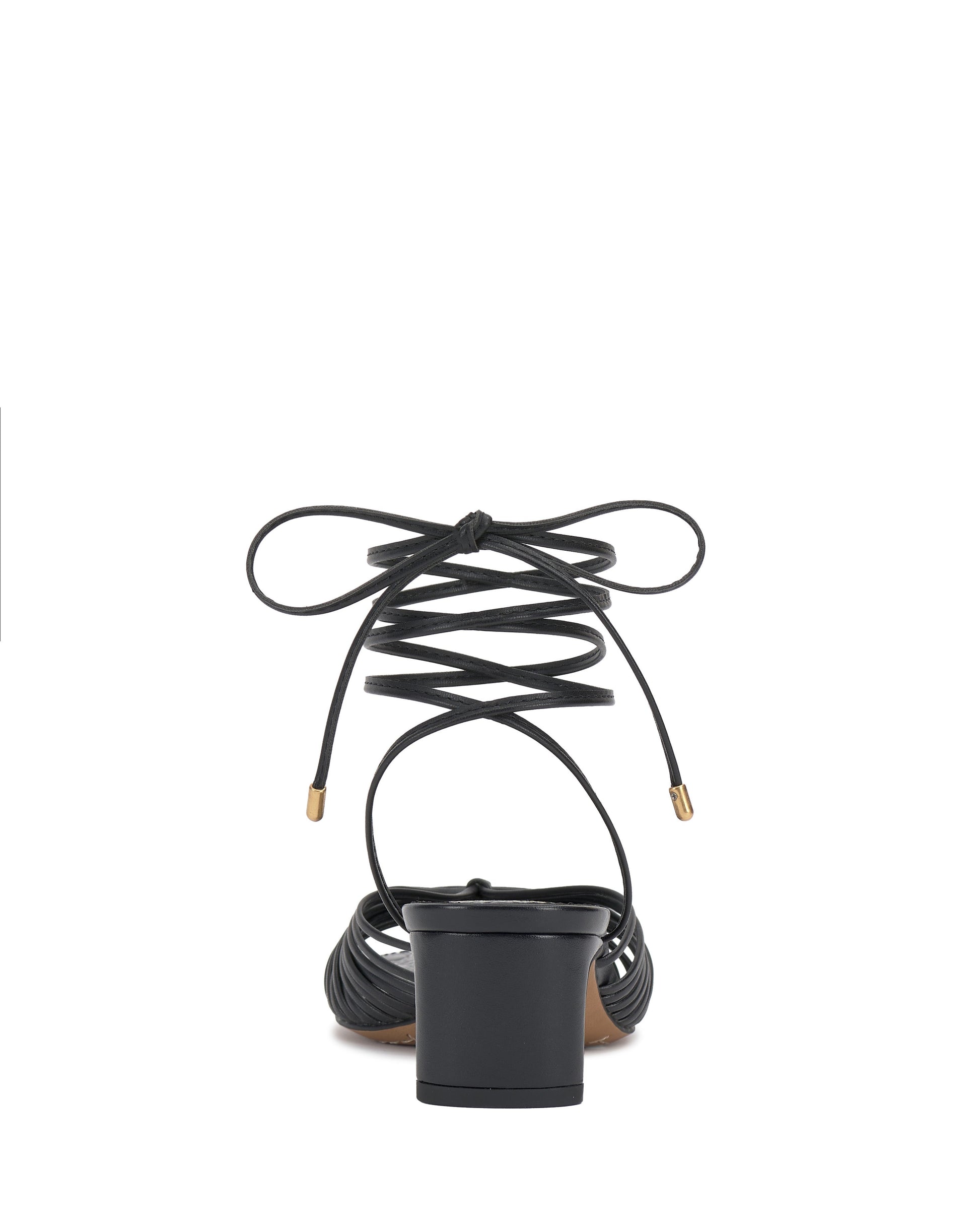 Vince Camuto Lory Kitten Heel Sandal Black