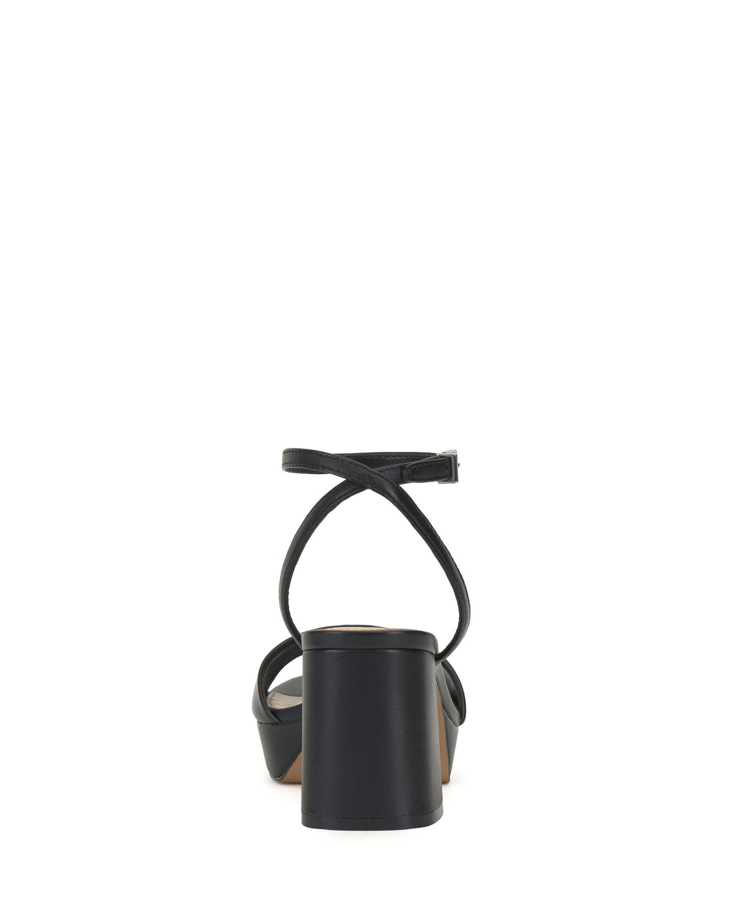 Vince Camuto Pendreya Platform Sandal Black Leather
