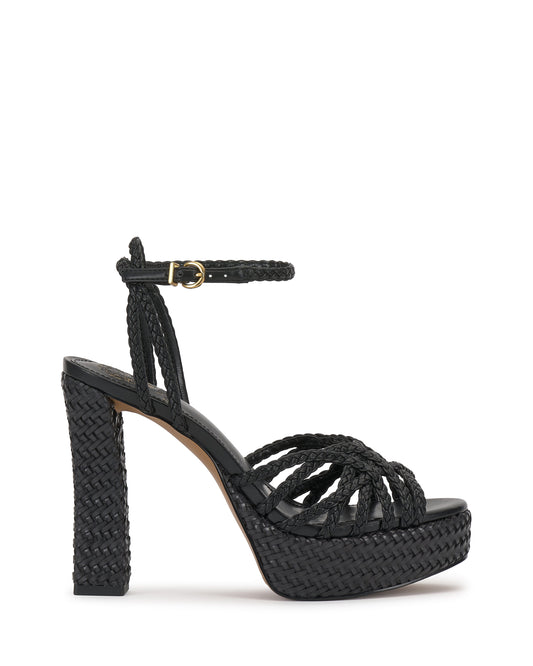 Vince Camuto Samlee Strappy Platform Sandal Black