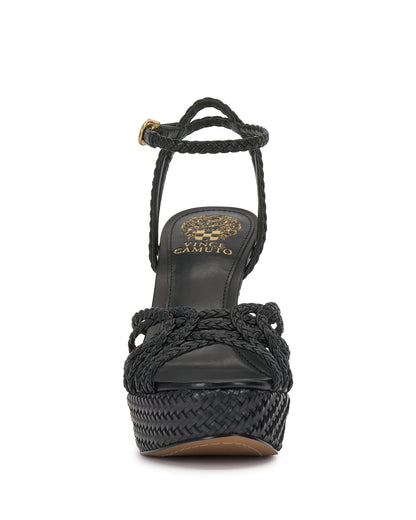 Vince Camuto Samlee Strappy Platform Sandal Black