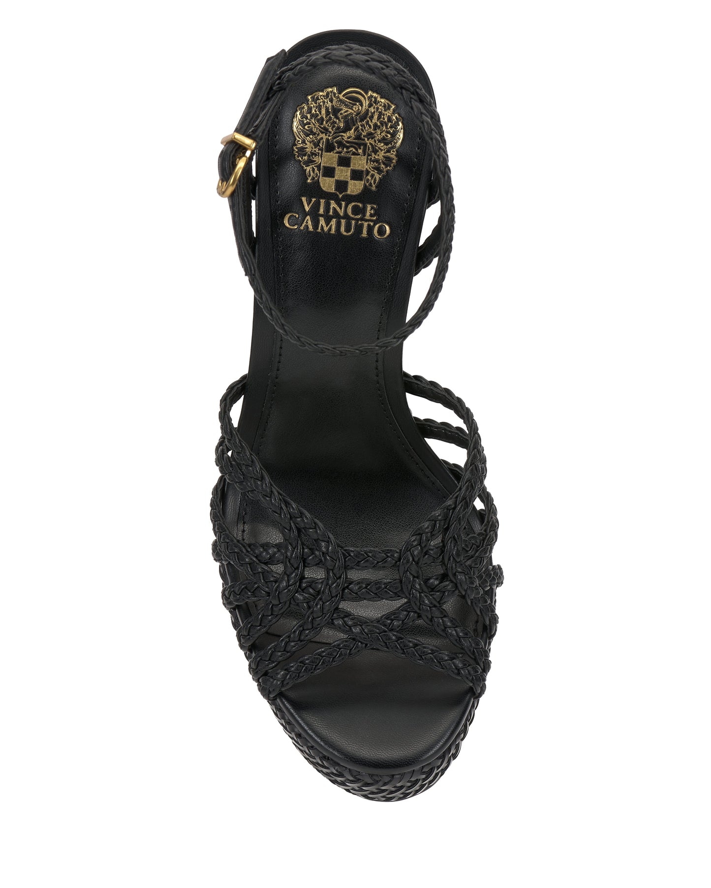 Vince Camuto Samlee Strappy Platform Sandal Black